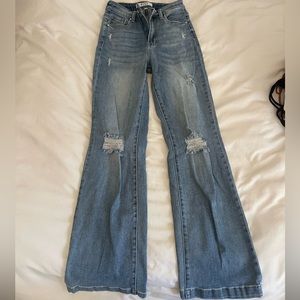 Grey Bandit Boot Cut Jeans